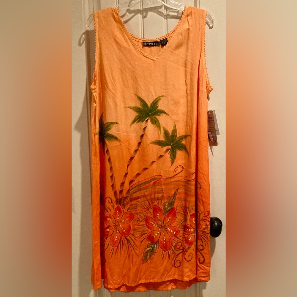 Palm Tree Cover-Up/Dress